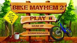 Bike Mayhem 2 Title Screen